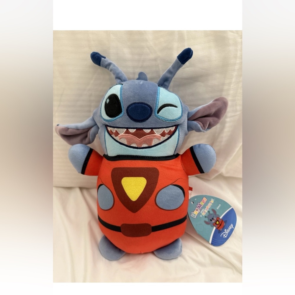NEW Squishmallows Disney 10” Alien Stitch HugMees Squishmallow
